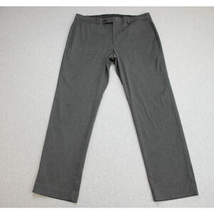Lauren Ralph Lauren Pants Mens 34 x 30 Gray Stretch Flat Front Straight Dress